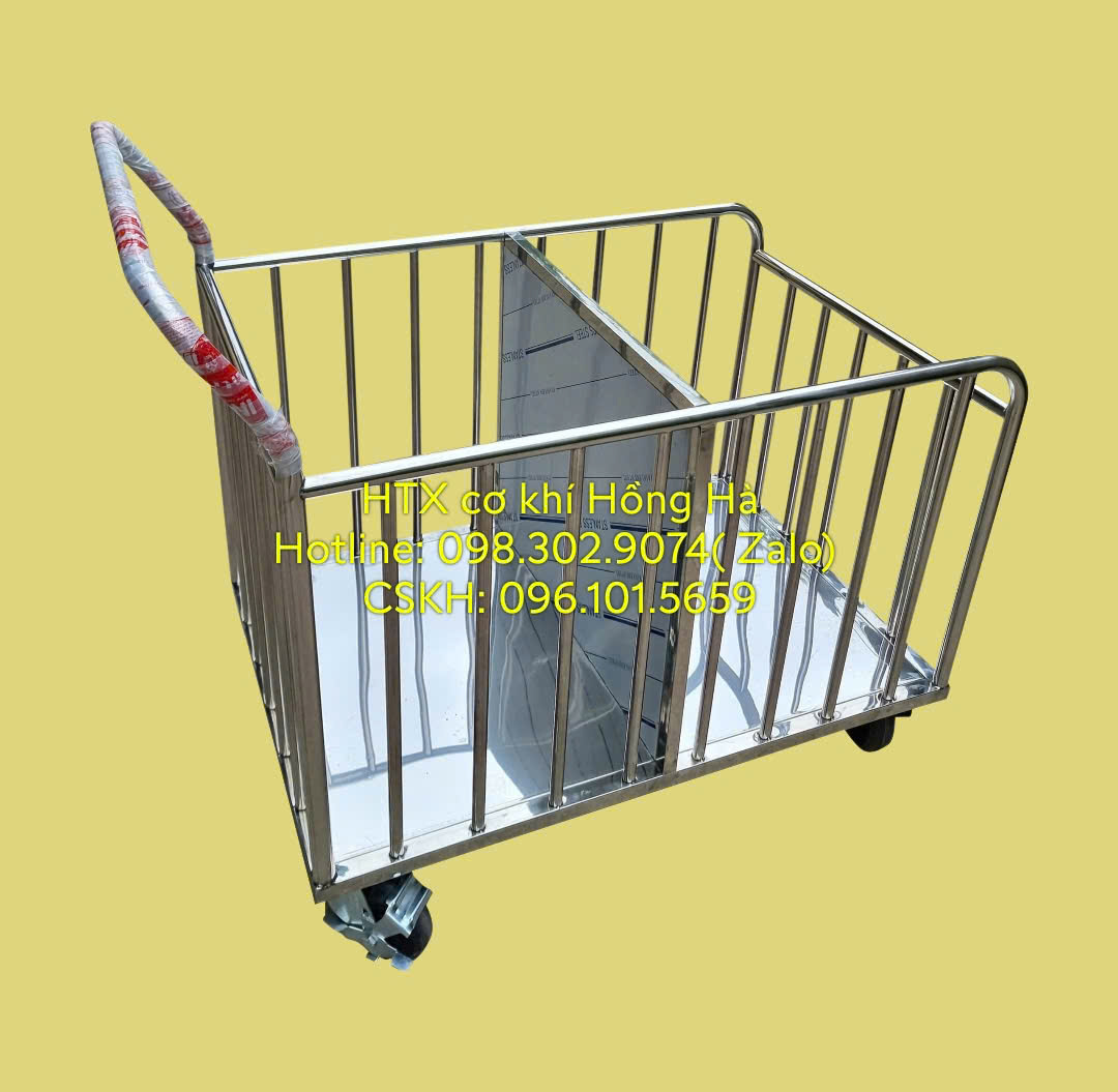 Xe đẩy đồ vải và quần áo bệnh nhân xe đồ vải và quần áo bênh nhân inox