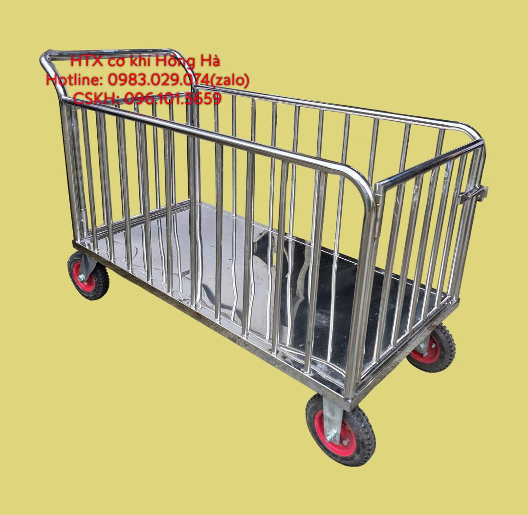 xe đồ vải bẩn cỡ lớn Xe đẩy đồ vải và quần áo bệnh nhân Model XL 404