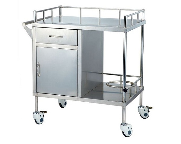 Xe đẩy y tế inox là gì và tại sao inox 304 được ưu tiên?