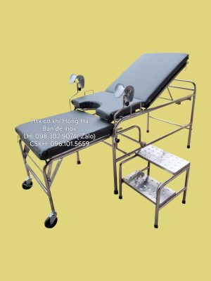 b&agrave;n đẻ inox, b&agrave;n sanh inox, b&agrave;n phụ khoa