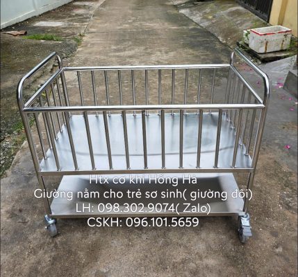 giường chăm s&oacute;c trẻ sơ sinh giu&ograve;ng nhi