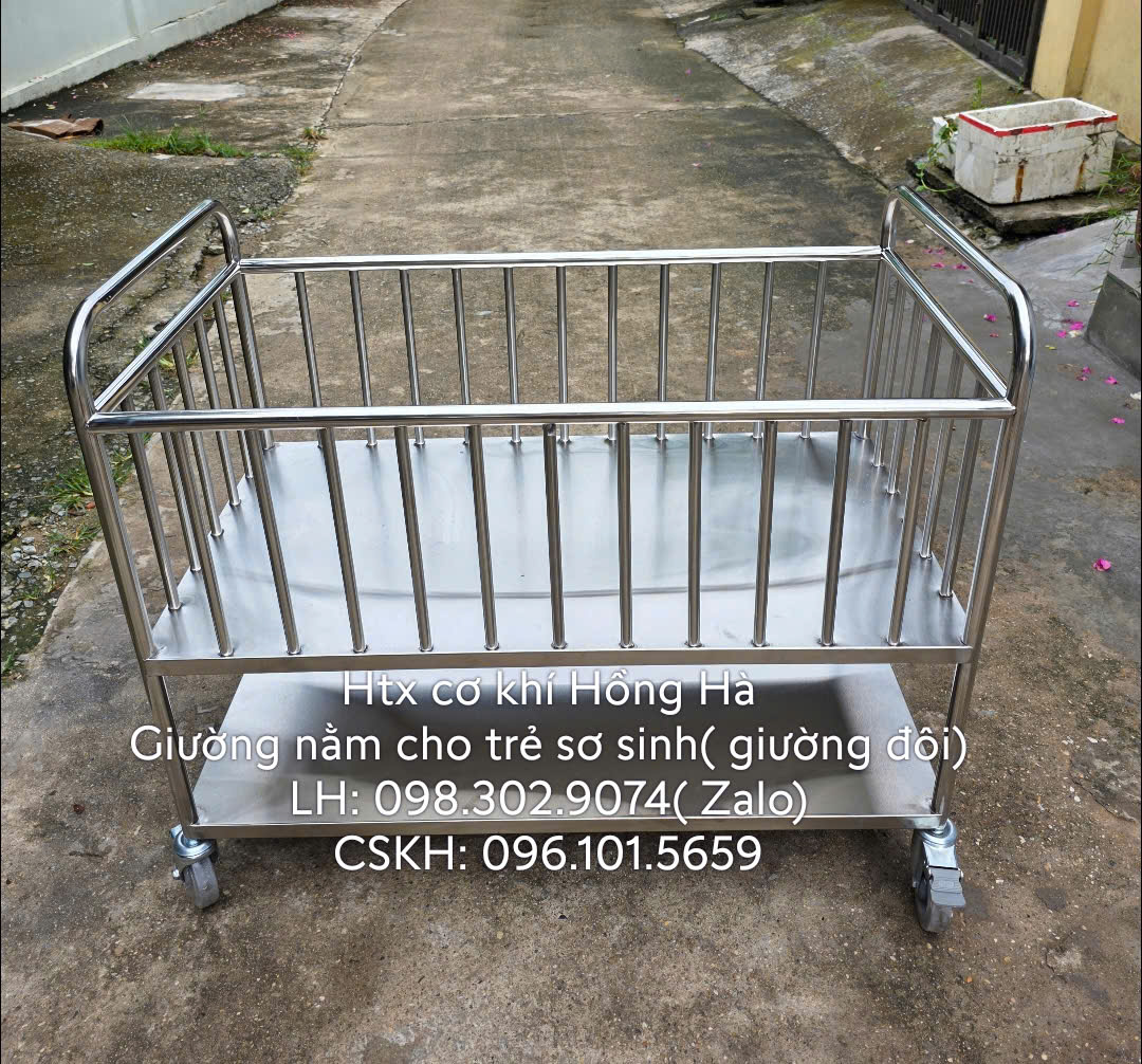 giường chăm s&oacute;c trẻ sơ sinh giu&ograve;ng nhi